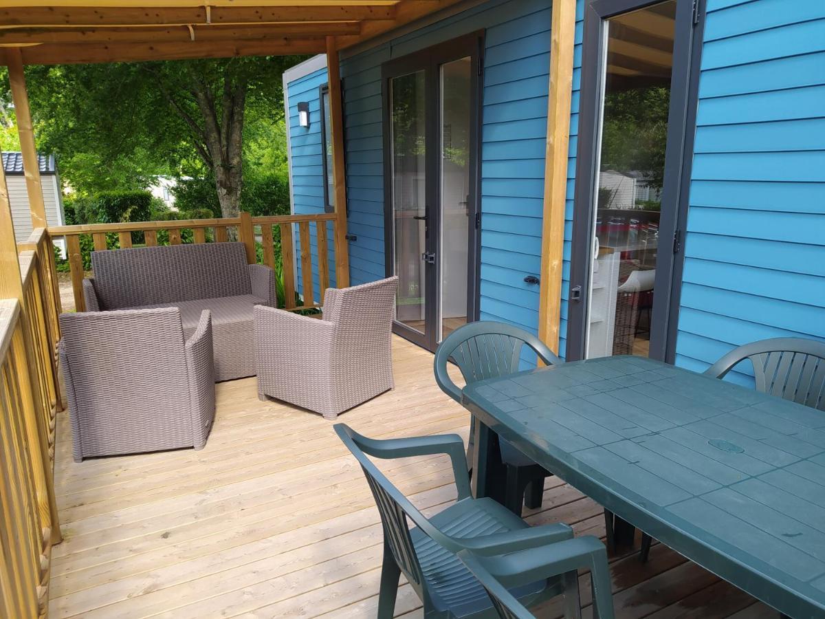 Mobile Home Tout Confort C13 Domaine De Lanniron Quimper Exterior photo